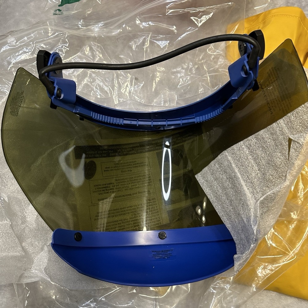 CIP Flash Protection Kit w/ Paulson Electric Arc Safety Face‎ Shield & Hard Hat - Picture 7 of 16